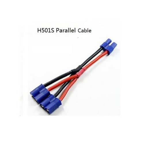 Hubsan X4 H501S RC Quadcopter Spare Parts EC2 Plug Battery Parallel Cable For RC Camera Drone Accessories