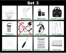 SYMA X5C (Upgrade Version) RC Drone 6-Axis  Quadcopter With 2MP HD Camera or X5 RC Dron No Camera