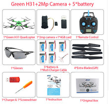 Waterproof Drone JJRC H31 No Camera Or With Camera Or Wifi FPV Camera Headless Mode
