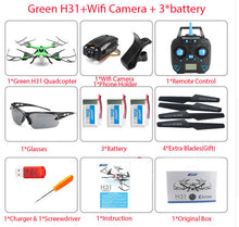 Waterproof Drone JJRC H31 No Camera Or With Camera Or Wifi FPV Camera Headless Mode