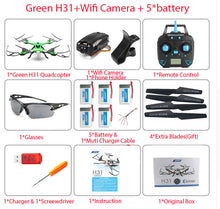 Waterproof Drone JJRC H31 No Camera Or With Camera Or Wifi FPV Camera Headless Mode