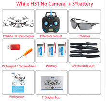 Waterproof Drone JJRC H31 No Camera Or With Camera Or Wifi FPV Camera Headless Mode