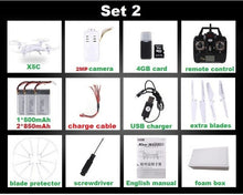 SYMA X5C (Upgrade Version) RC Drone 6-Axis  Quadcopter With 2MP HD Camera or X5 RC Dron No Camera