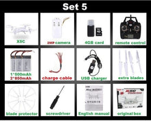 SYMA X5C (Upgrade Version) RC Drone 6-Axis  Quadcopter With 2MP HD Camera or X5 RC Dron No Camera