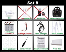 SYMA X5C (Upgrade Version) RC Drone 6-Axis  Quadcopter With 2MP HD Camera or X5 RC Dron No Camera