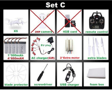 SYMA X5C (Upgrade Version) RC Drone 6-Axis  Quadcopter With 2MP HD Camera or X5 RC Dron No Camera