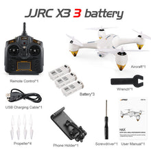 Professional Drone JJRC X3 HAX WIFI FPV HD 1080P Detachable Camera GPS Positioning